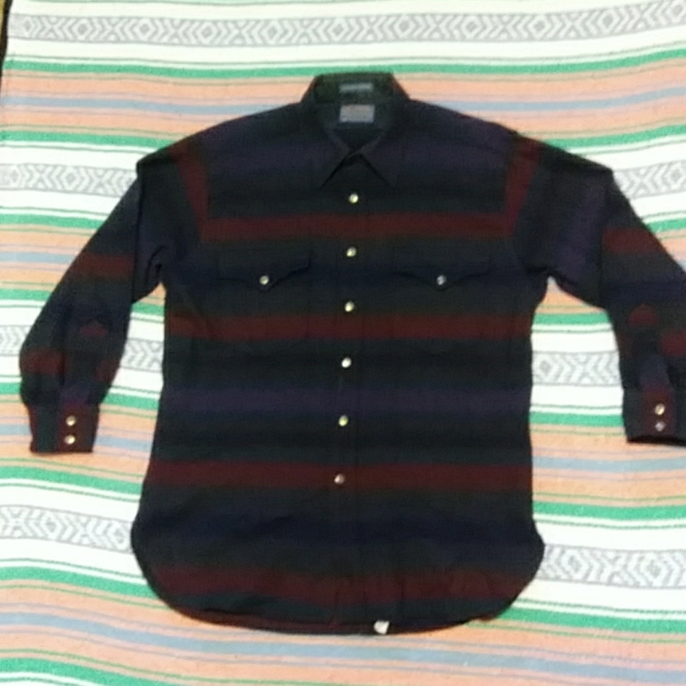 Wool Pendleton button up